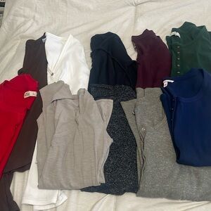 Bundle of shirts